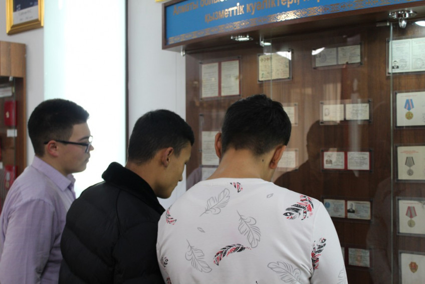 В прокуратуре Алматинской области проведен день открытых дверей для студентов