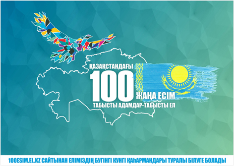 Қазақстандағы 100 жаңа есім