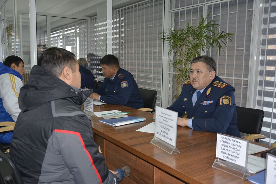 В период с 17 по 18 января текущего года пройдет республиканская акция "Приемная на дороге"