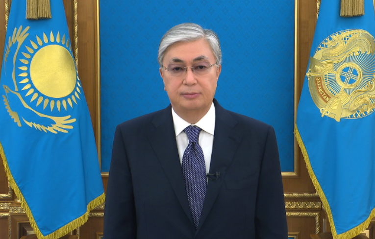 TV address of the Head of state Kassym-JomartTokayev