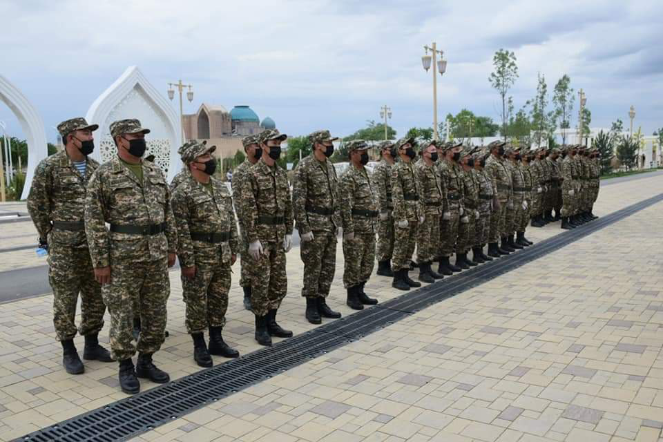 Торжественное проводы военнообязанных