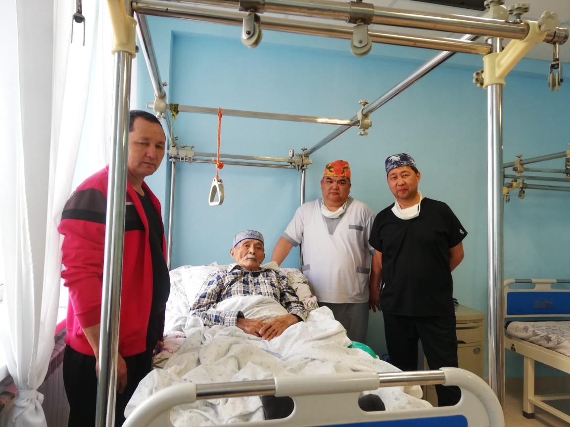 94-летний пациент успешно перенес операцию