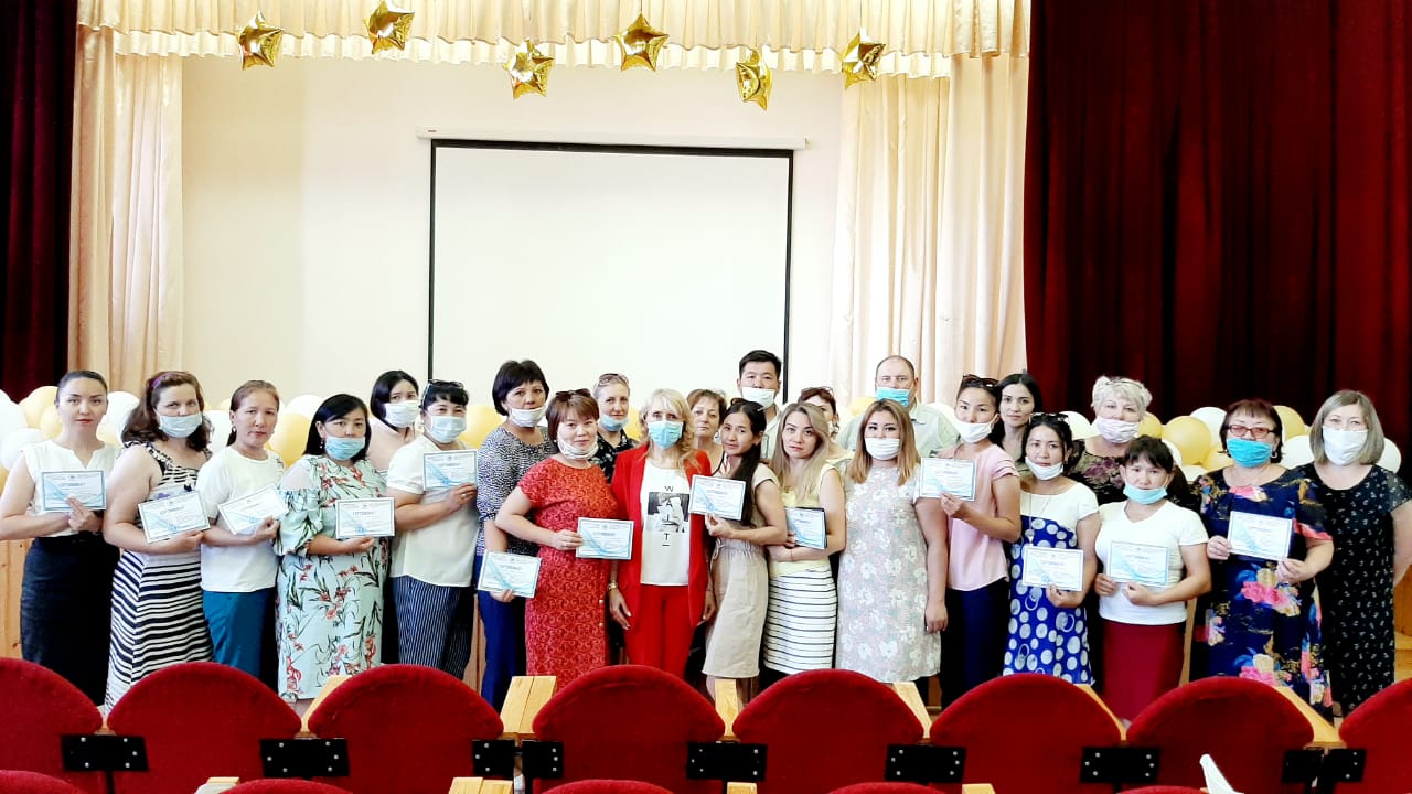 Information about the conducted cluster workshop in Auliekol district