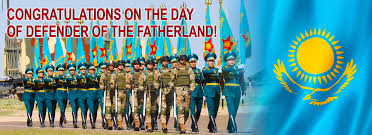 May 7 - Defender of the Fatherland Day in Kazakhstan.