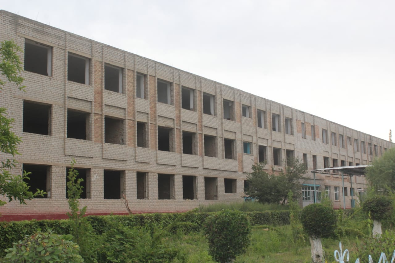 Капитальный ремонт здания средней школы Енбекши в городе Жаркент Алматинской области