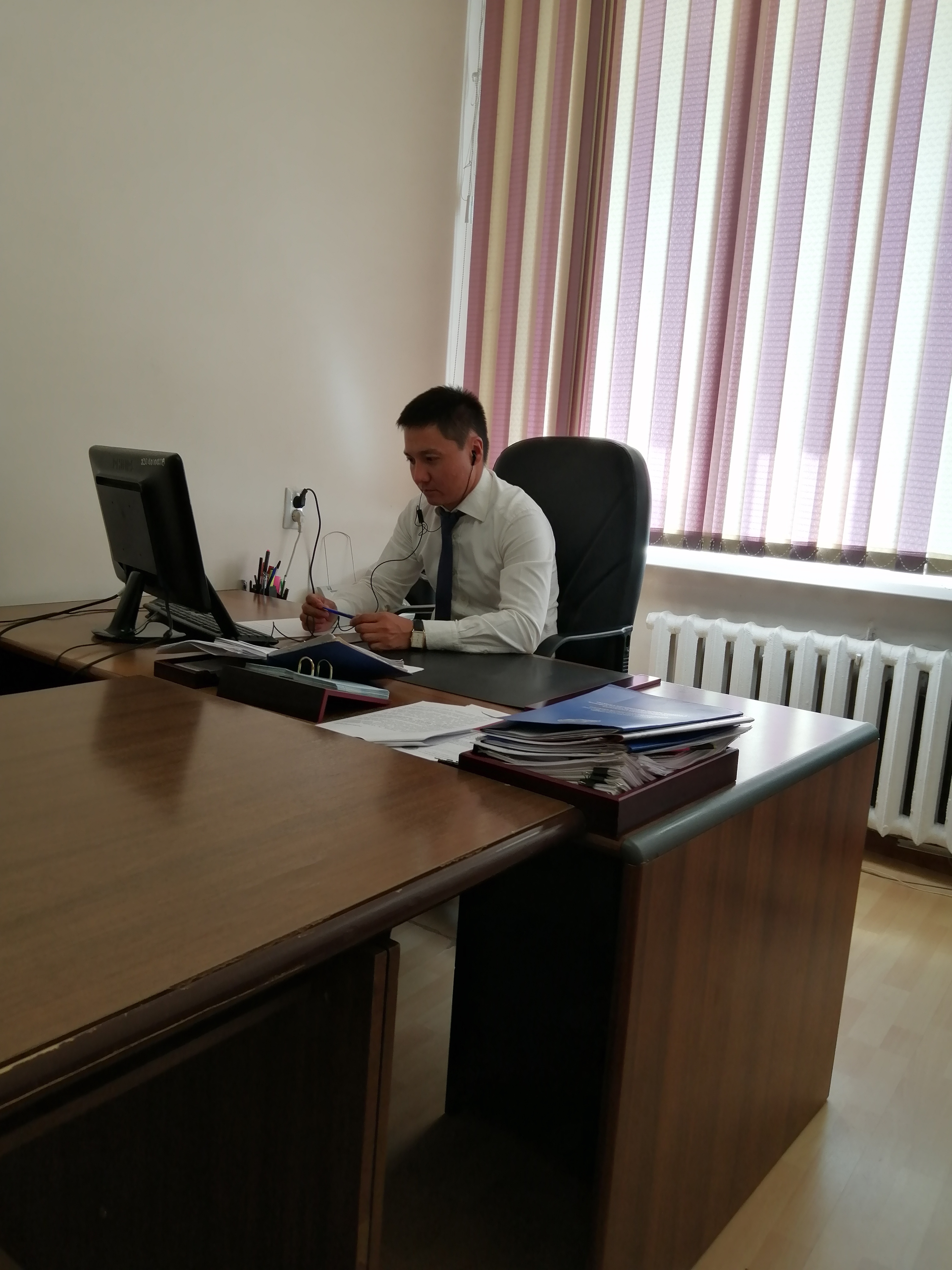 Online conference with representatives of the Association of environmental organizations of Kazakhstan
