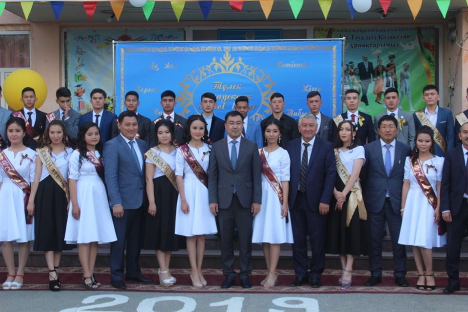 Поздравительная речь акима выпусникам школ