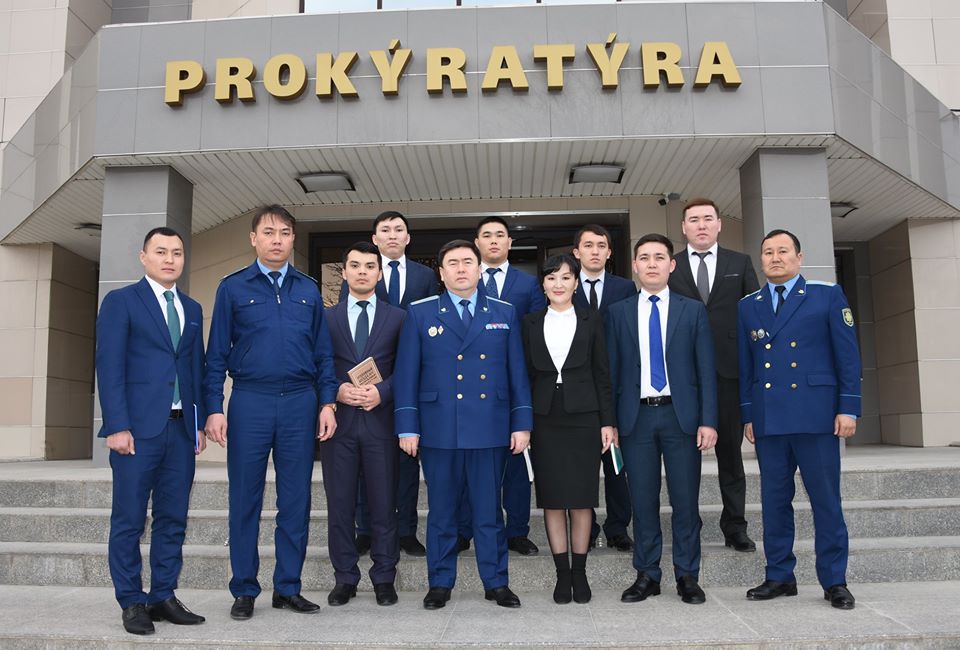 The first staff competition was held in the prosecutor's office of Shymkent