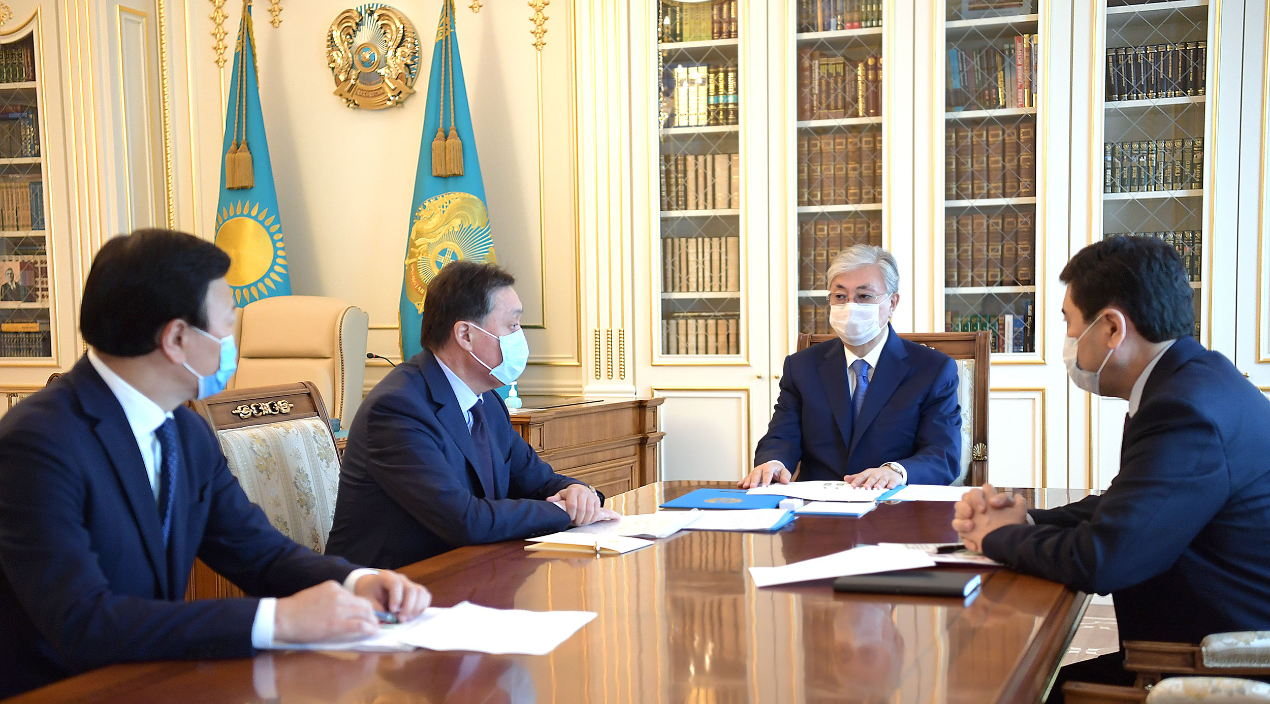 President Kassym-Jomart Tokayev held a meeting on the stabilization of the epidemiological situation