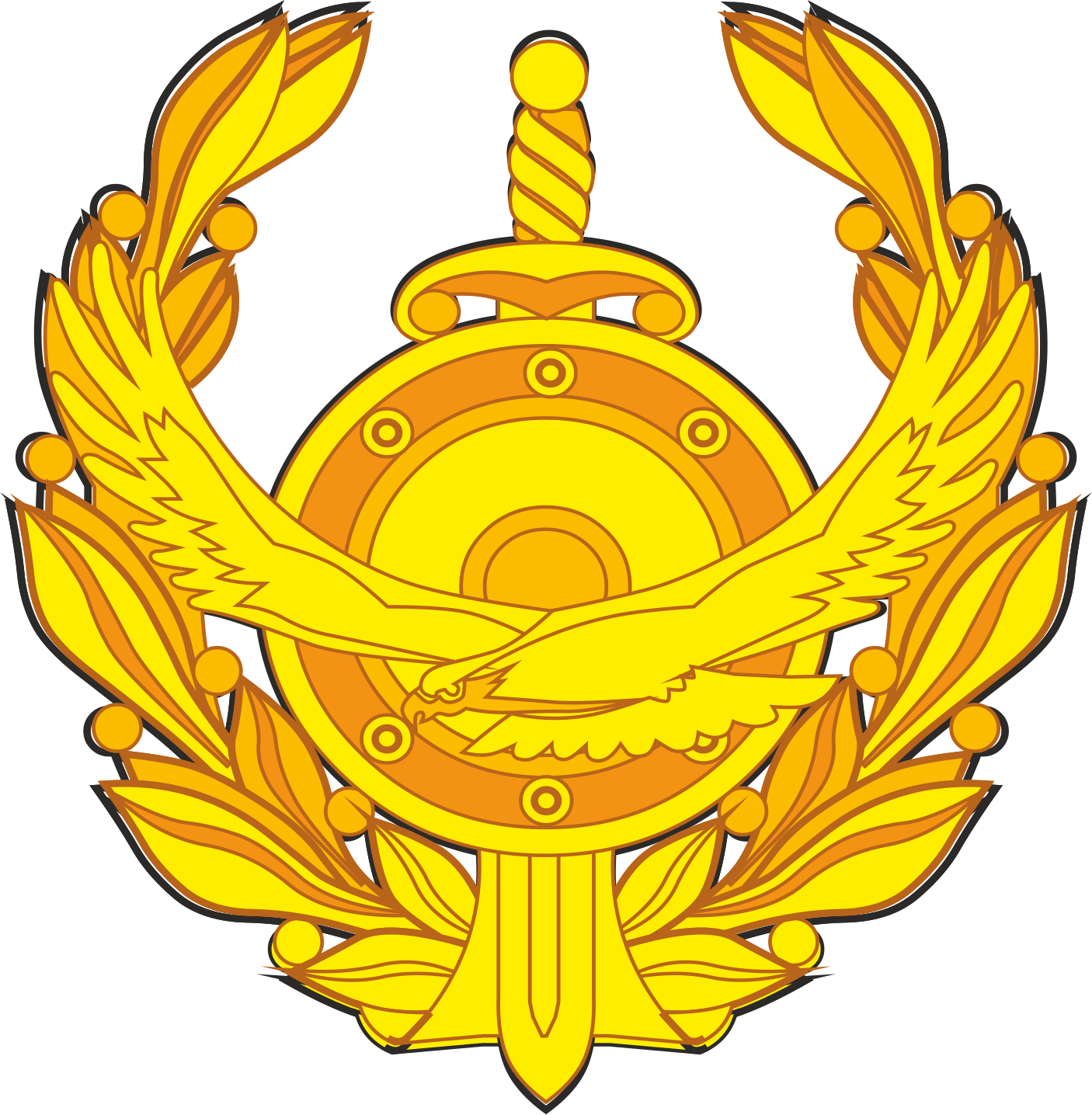 Logo of the Ministry of internal Affairs of the Republic of Kazakhstan