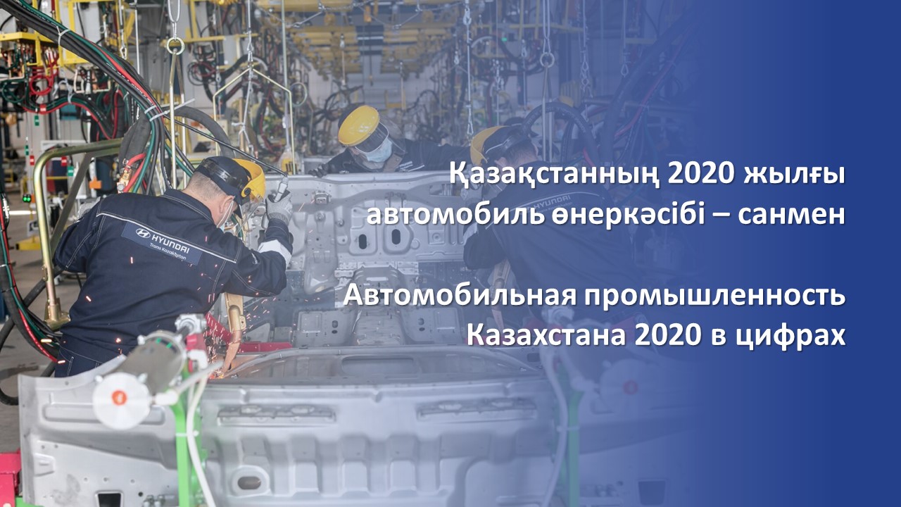 Қазақстанның 2020 жылғы автомобиль өнеркәсібі – санмен