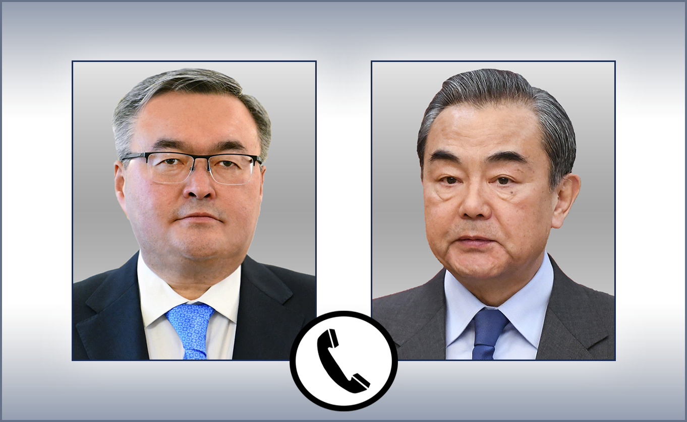 Переговоры глав МИД Казахстана и Китая