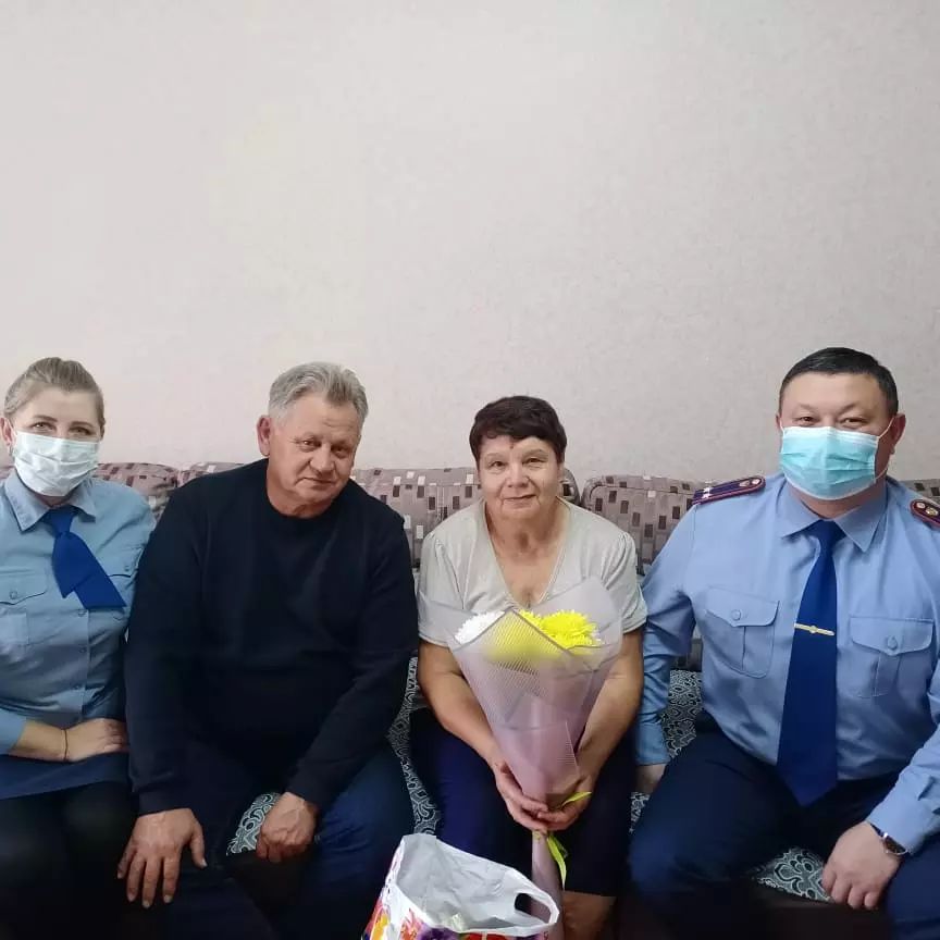 Есіл АПБ бастығы полиция подполковнигі Н.Ж.Сайдалин 《Қарттар Күнінде》 ІІО ардагерлерін құттықтады!