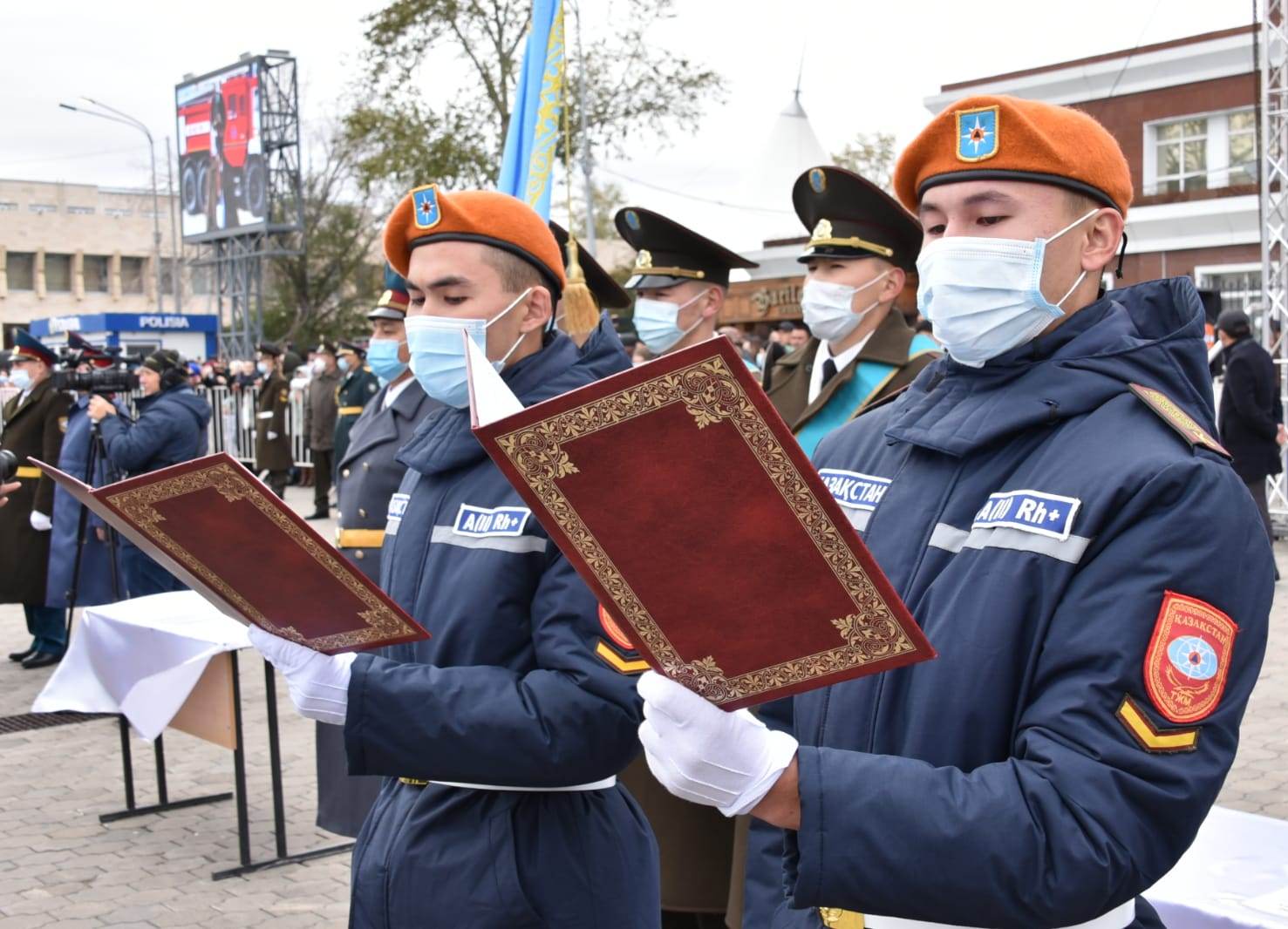 Тәуелсіздіктің  30  жылдығы  қарсаңында ҚР ТЖМ  Мәлік Ғабдуллин атындағы Азаматтық қорғау академиясының 146 курсанты ант қабылдады