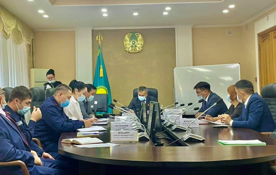 Қала әкіміне короновирустық инфекция жөніндегі санитарлық-эпидемиологиялық жағдай туралы баяндады
