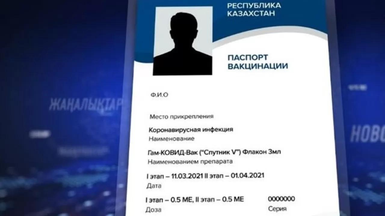 Цой жалған вакцинация паспорты туралы: Кімді алдайды?