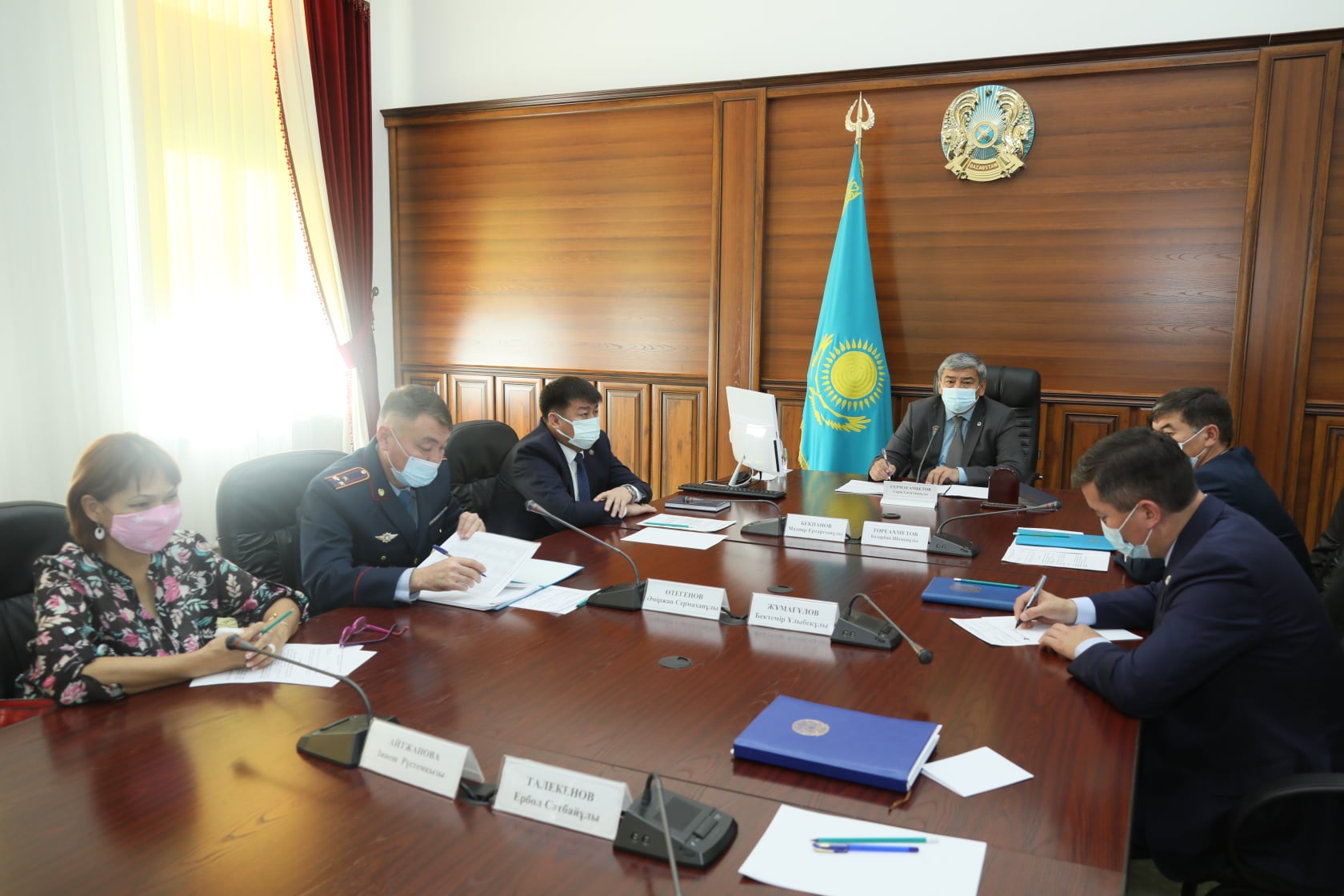 Құқық бұзушылық профилактикасы жөніндегі ведомствоаралық комиссия отырысы өтті