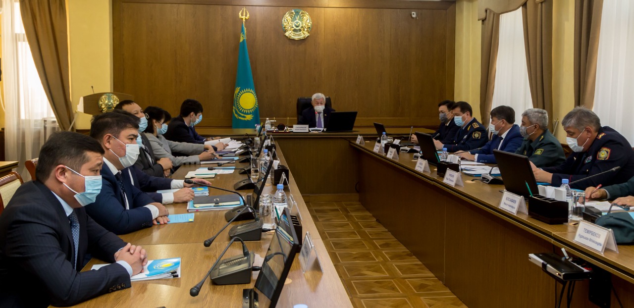 Облыс әкімдігінде өңірлік жедел штаб отырысы өтті