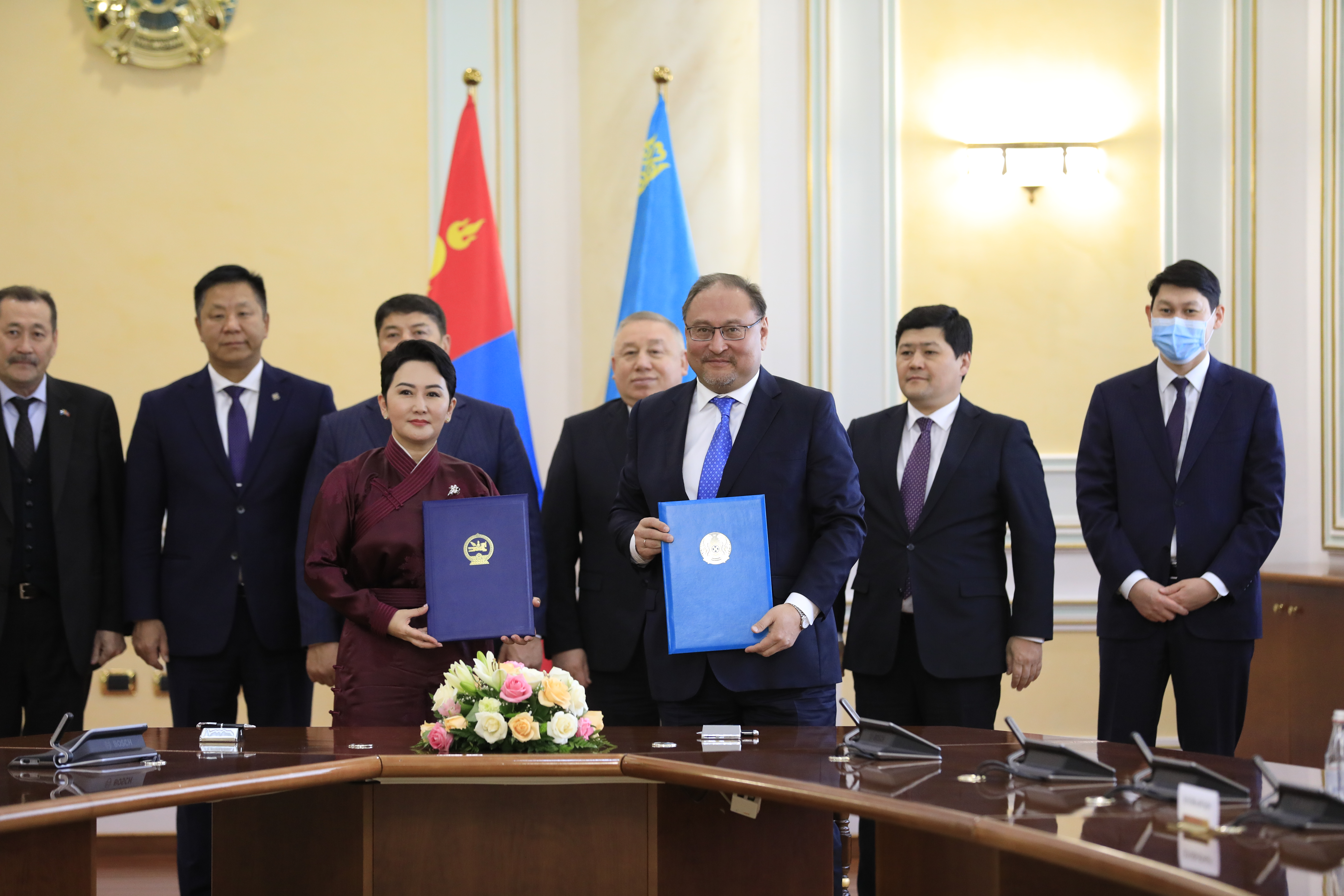 Состоялся первый официальный визит Министра иностранных дел Монголии в Казахстан