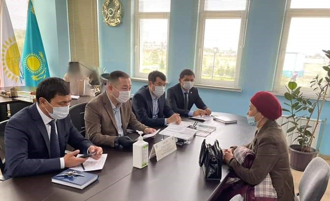 Азаматтарды қабылдау өтті