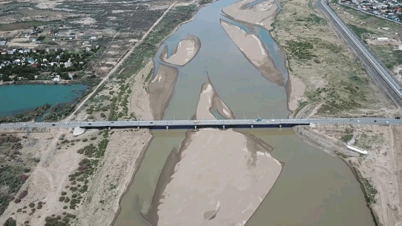 Водохозяйственная обстановка в бассейне реки Сырдарья