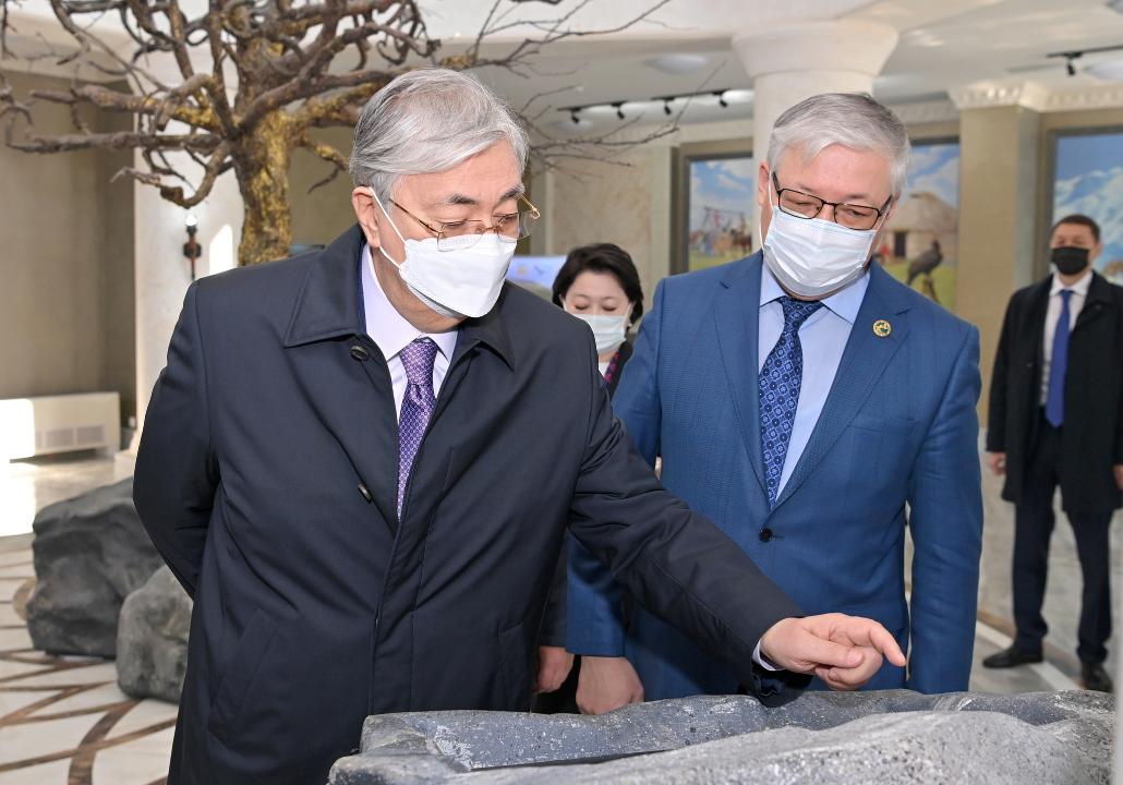 Президент Қасым-Жомарт Тоқаев «Жошы хан» тарихи-мәдени кешеніне барды