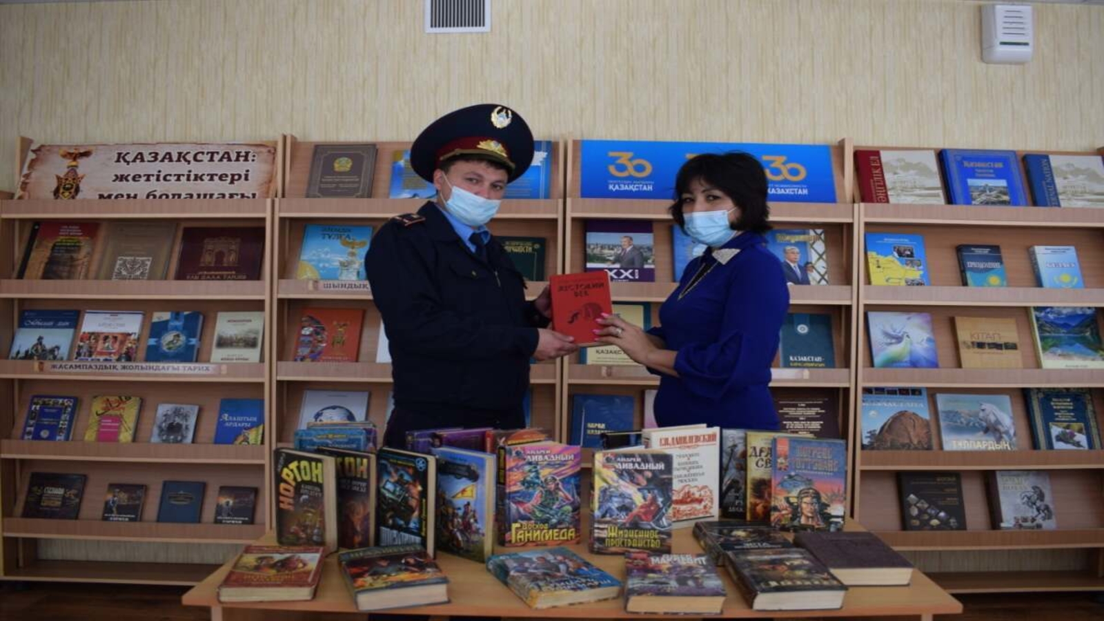 Солтүстік Қазақстан облысындағы ҚАЖ мекемесіне 250-ден астам кітап берілді