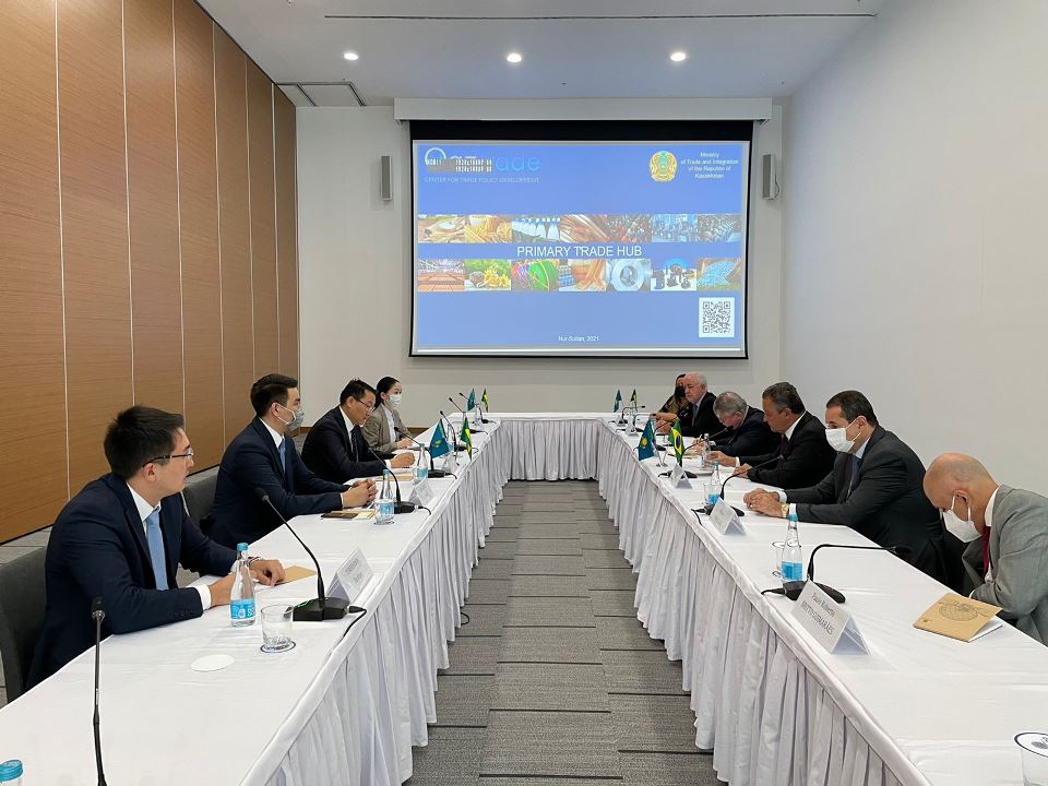 Товарооборот между Казахстаном и  Бразилией  составил $109,8 млн