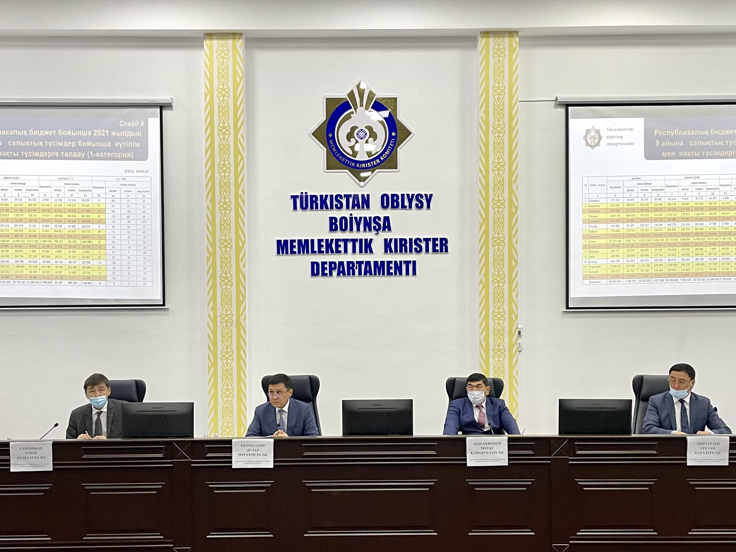 THE DEPARTMENT OF STATE REVENUE OF THE TURKESTAN REGION SUMMED UP THE RESULTS FOR 9 MONTHS AND TOLD ABOUT THE PROSPECTS