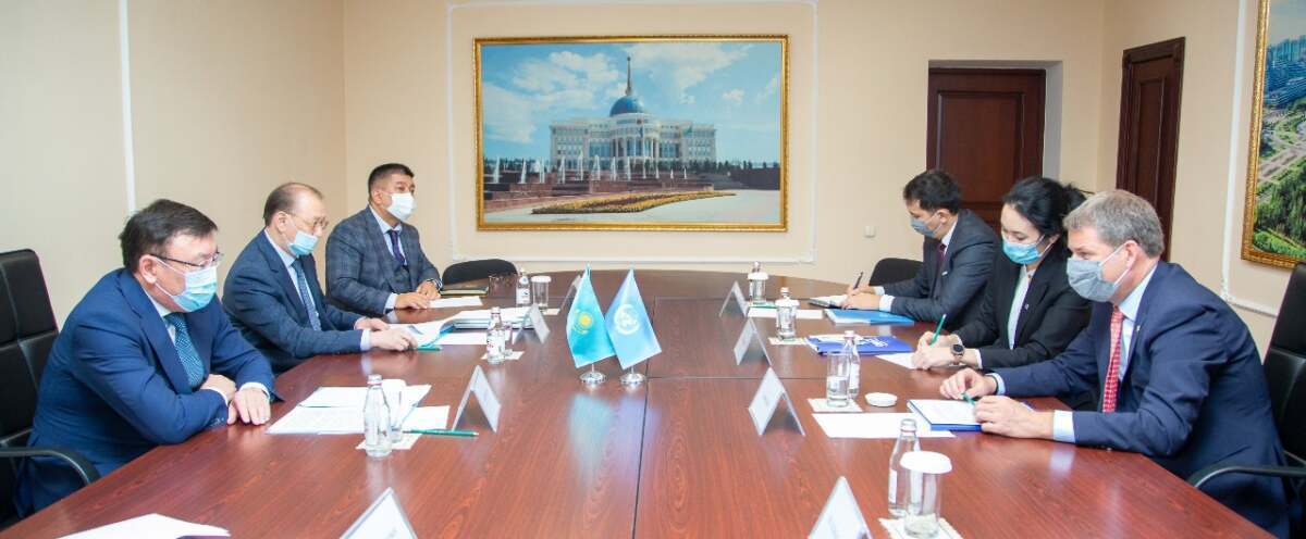 В МВД прошла встреча с представителем УВКБ ООН в Центральной Азии