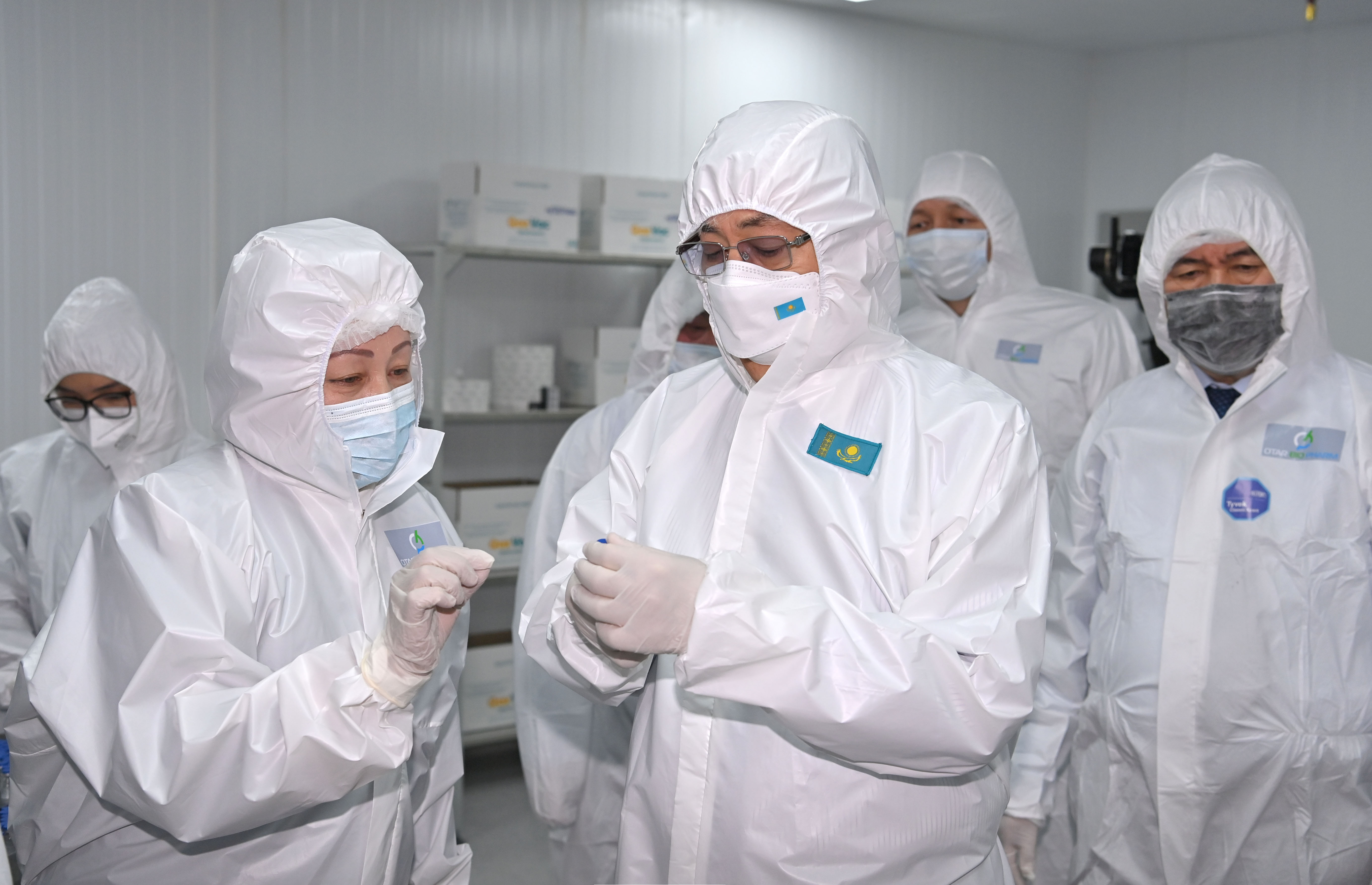 Мемлекет басшысы «Otarbiopharm» иммунобиологиялық препараттар шығаратын биофармацевтика зауытына барды