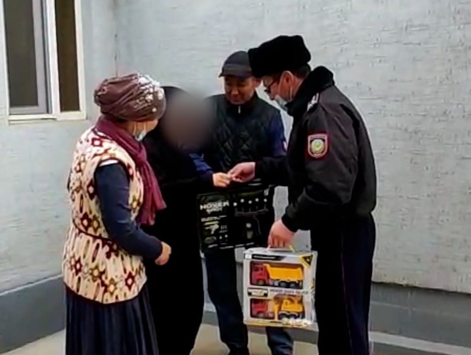 Полицейские Туркестанской области благополучно нашли пропавшего 12-летнего ребенка
