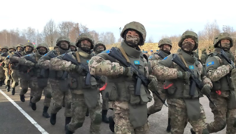 Казахстанские миротворцы провели операцию по поддержанию мира