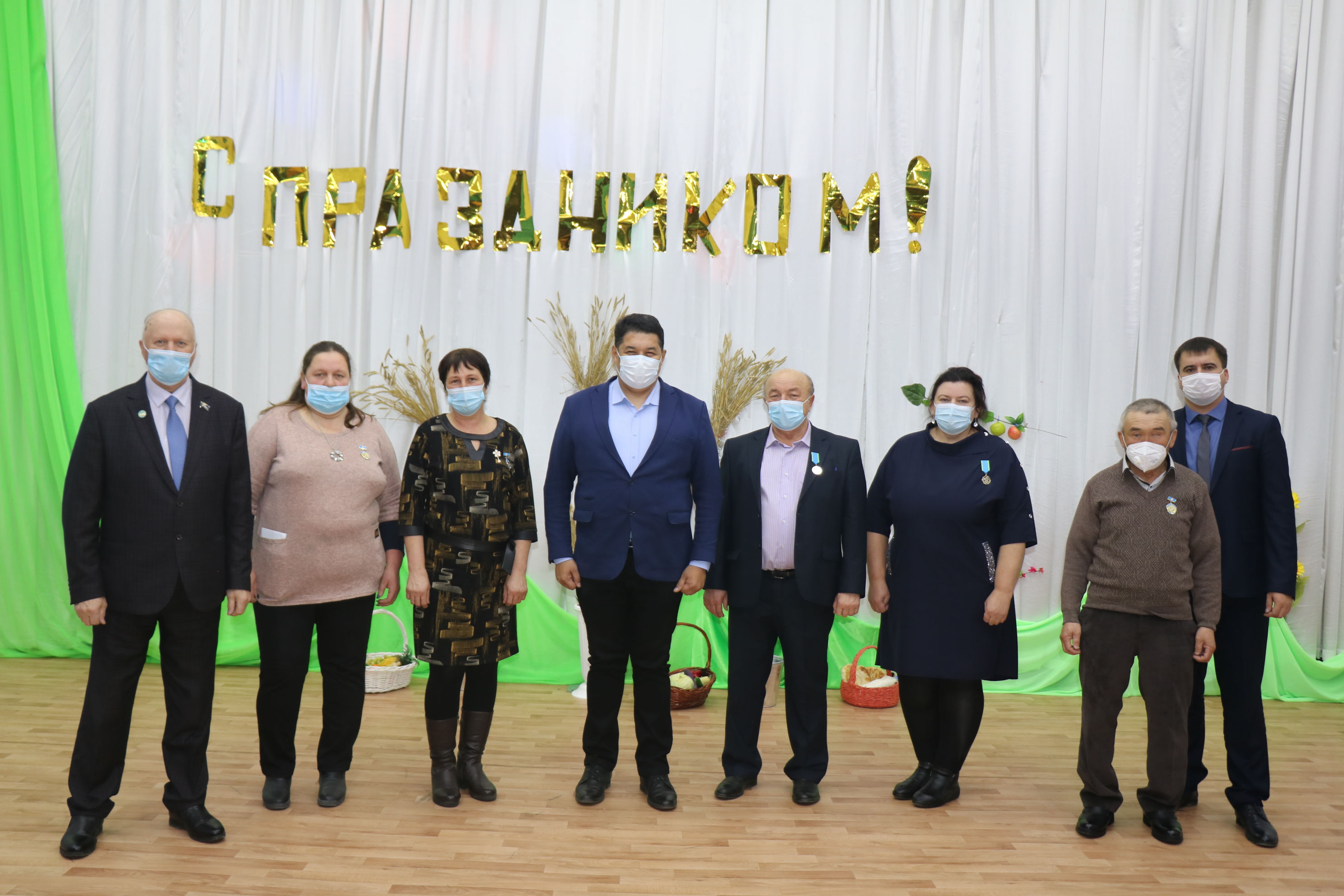 Ауыл шаруашылығы еңбеккерлерінің мерейі