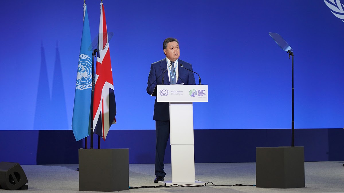 Қазақстан Республикасының Премьер-Министрі А.Мамин COP26 климаттың өзгеруі жөніндегі жаһандық саммитіне қатысты