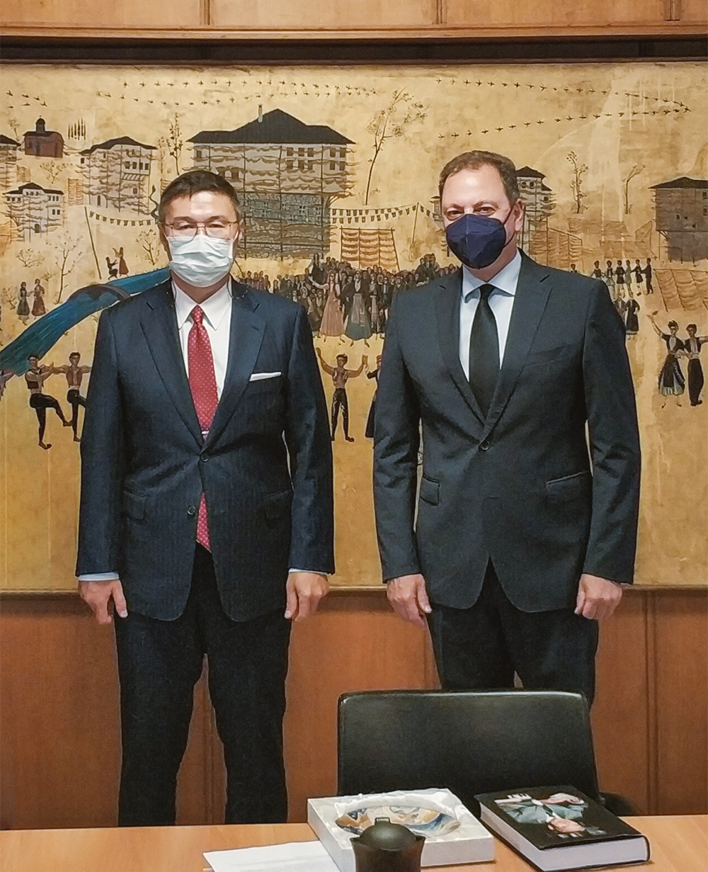 В Афинах обсудили вопросы казахстанско-греческого сотрудничества в&nbsp;сфере сельского хозяйства и продовольственного обеспечения