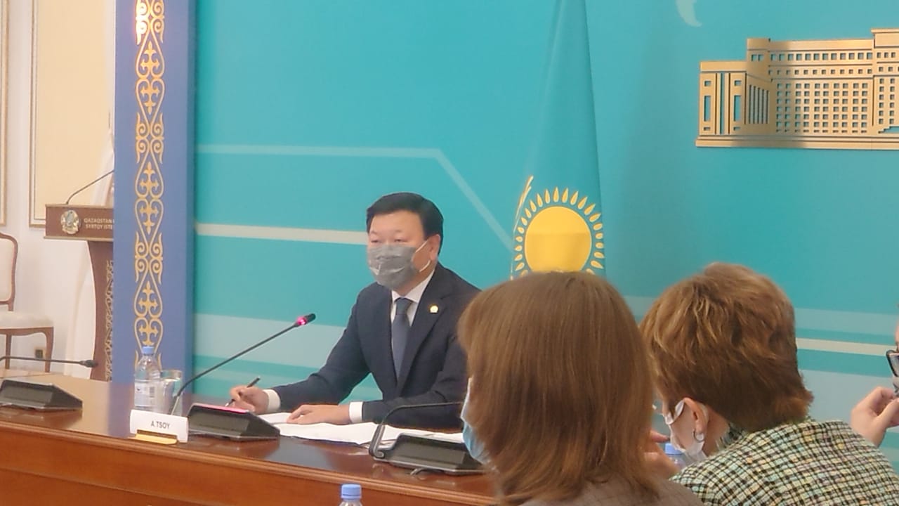 Алексей Цой ҚР-дағы шет елдердің дипломатиялық корпус өкілдерімен кездесу өткізді