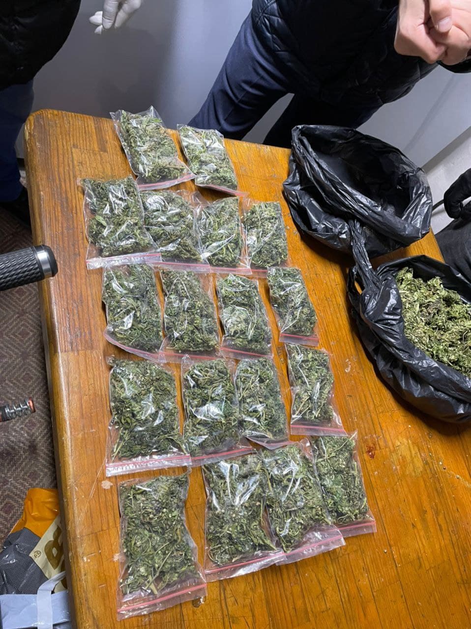 Seizure of Large Consignment of "Marijuana"