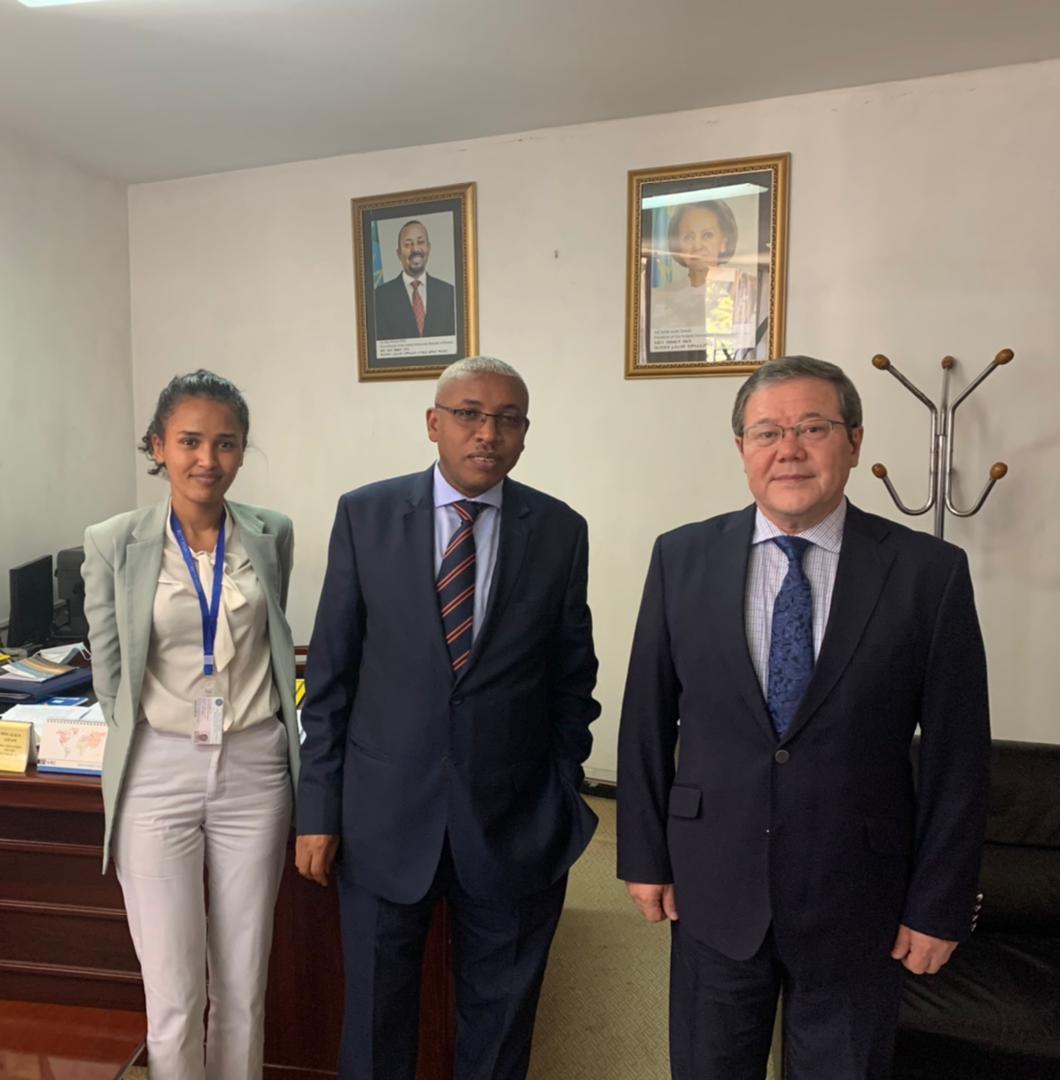 The bilateral cooperation between Kazakhstan and Ethiopia was discussed at the Ministry of Foreign Affairs of Ethiopia
