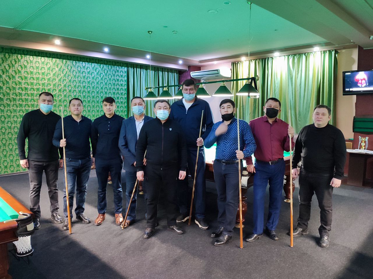 30-летие Независимости Казахстана:  турнир по бильярду среди сотрудников подведомственных органов юстиции