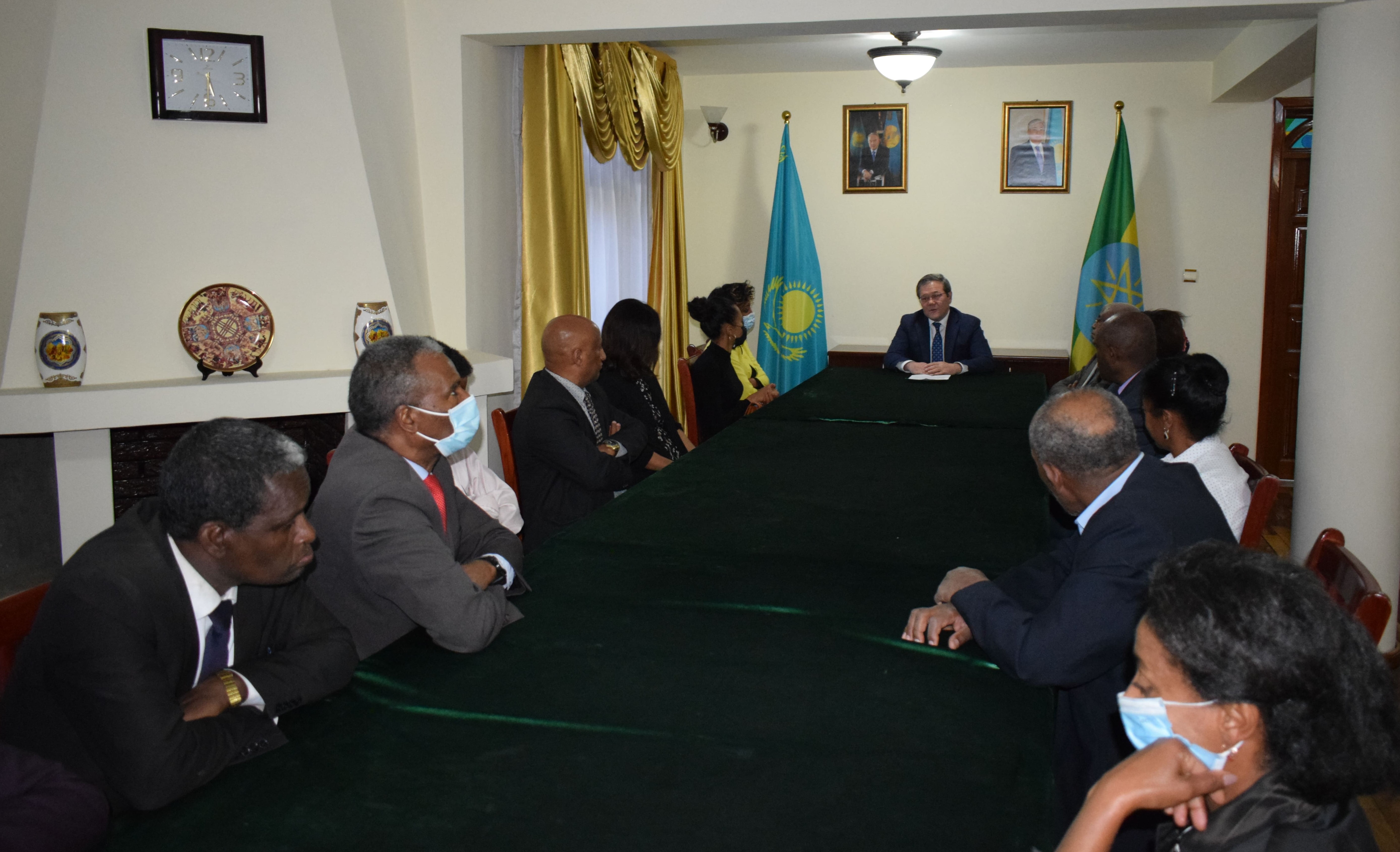 Эфиопияда Қазақстанның тәуелсіз даму сабақтары талқыланды