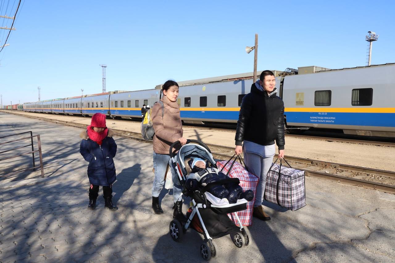 Первый скоростной поезд «Тальго», выехавший из Алматы, прибыл в Мангистау