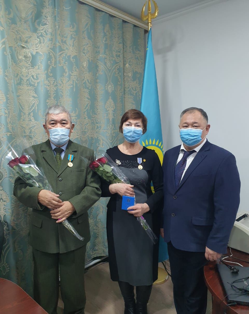 Награждение ко Дню Независимости Казахстана