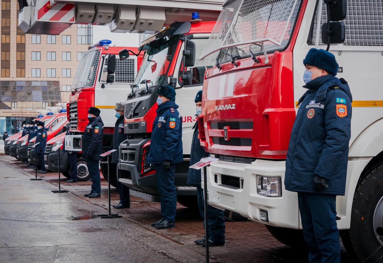 Автопарк столичного ДЧС пополнился новой пожарной техникой