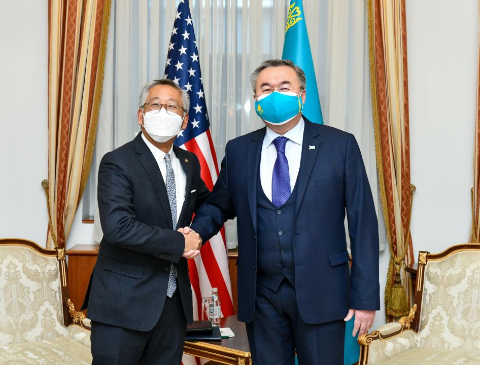 Қазақстан мен АҚШ ынтымақтастығының келешегі талқыланды