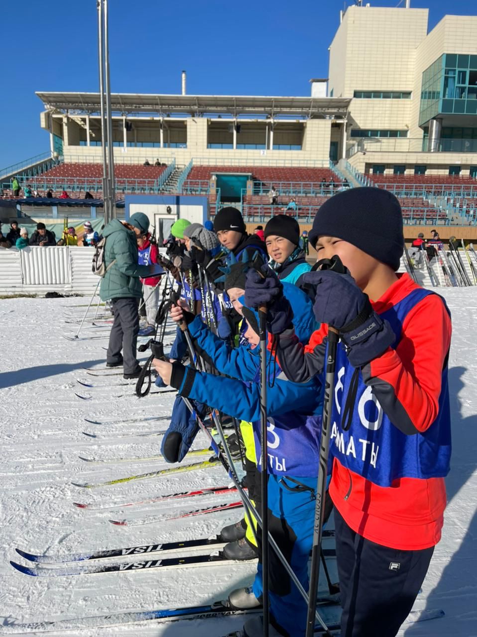 В Алматы прошло открытое первенство по лыжным гонкам среди молодежи