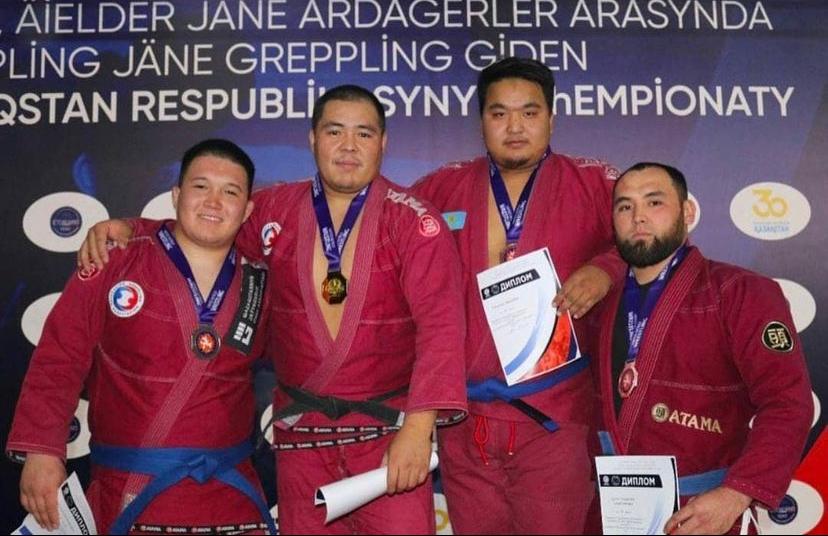 The championship of the Republic of Kazakhstan among adult Grappling UWW (No Gi and Gi) has ended in Nur-Sultan.