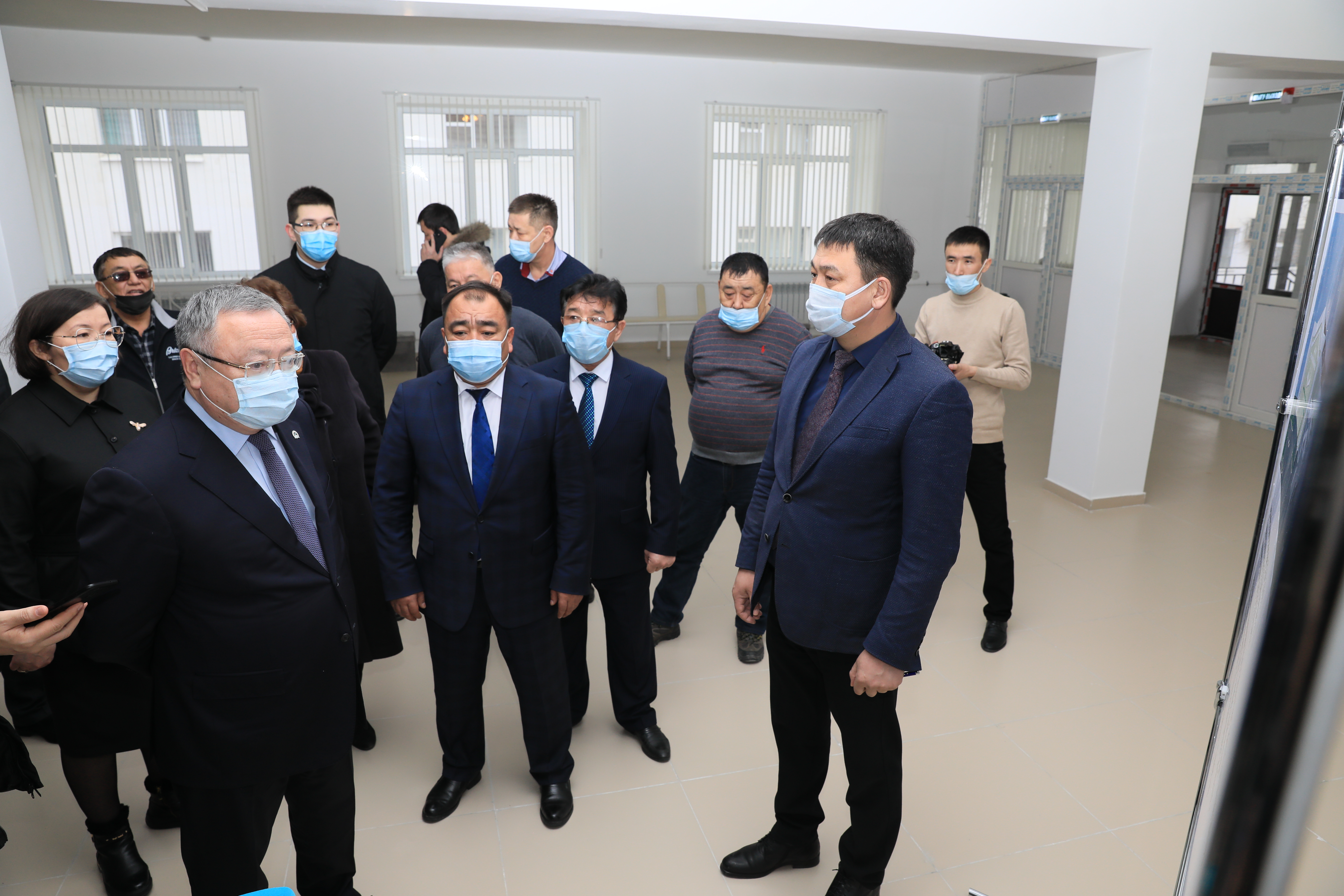 Аким области осмотрел социальные объекты г. Актобе