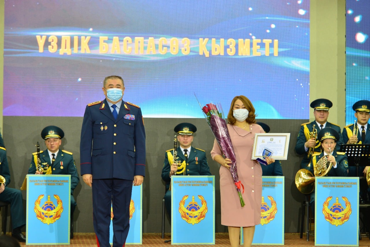 Орталық коммуникациялар қызметі полиция департаменттерінің баспасөз жұмыстарын атап өтті