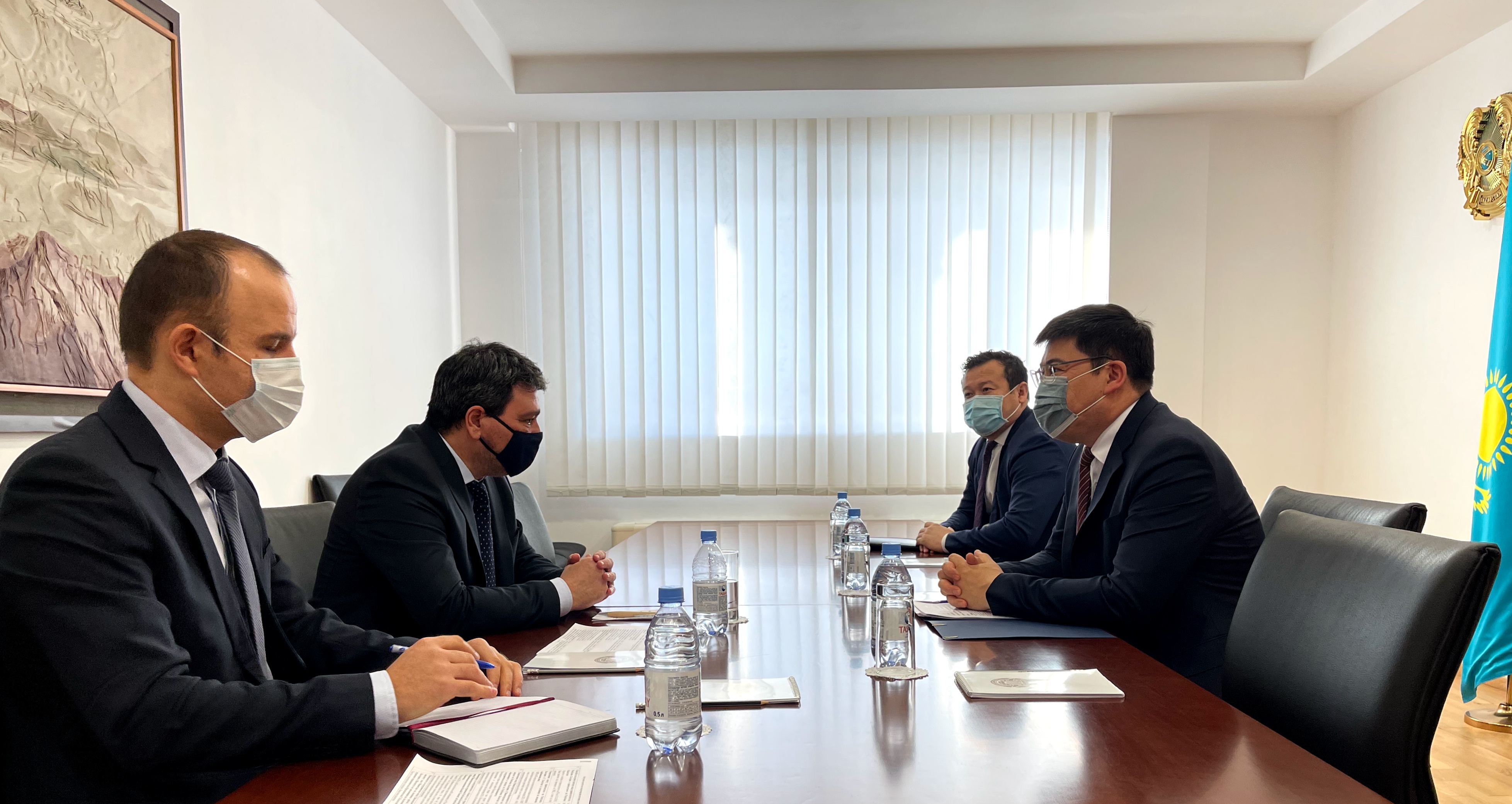 О встрече в МИД РК с новым Послом Болгарии